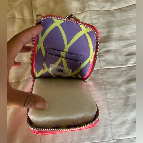 Zara pink small or for cell phone purse - Picture 4 of 5
